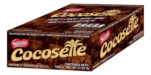 COCOSETTE 50 g, CAJA 21 UNIDADES