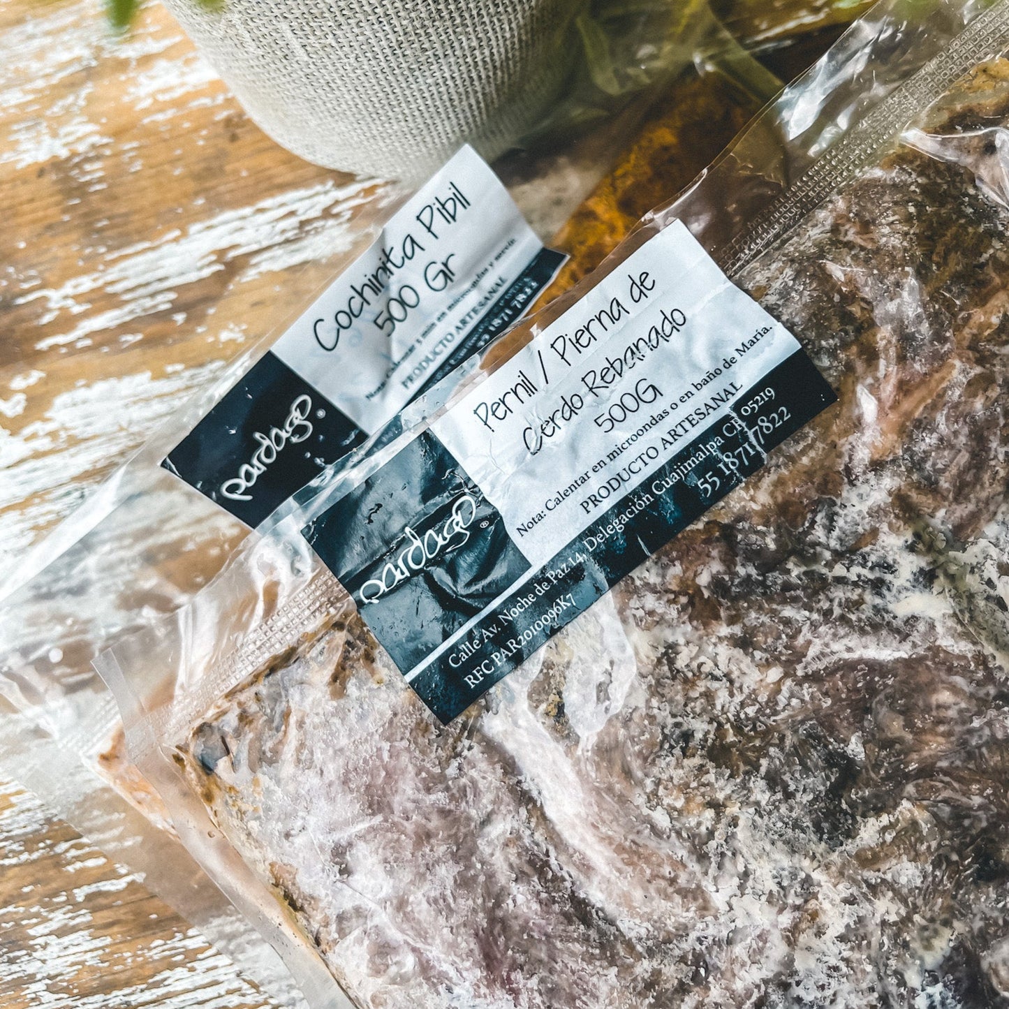 GUISO DE PERNIL DESMECHADO PARA SANDWICH O AREPA, PQTE DE 500 g