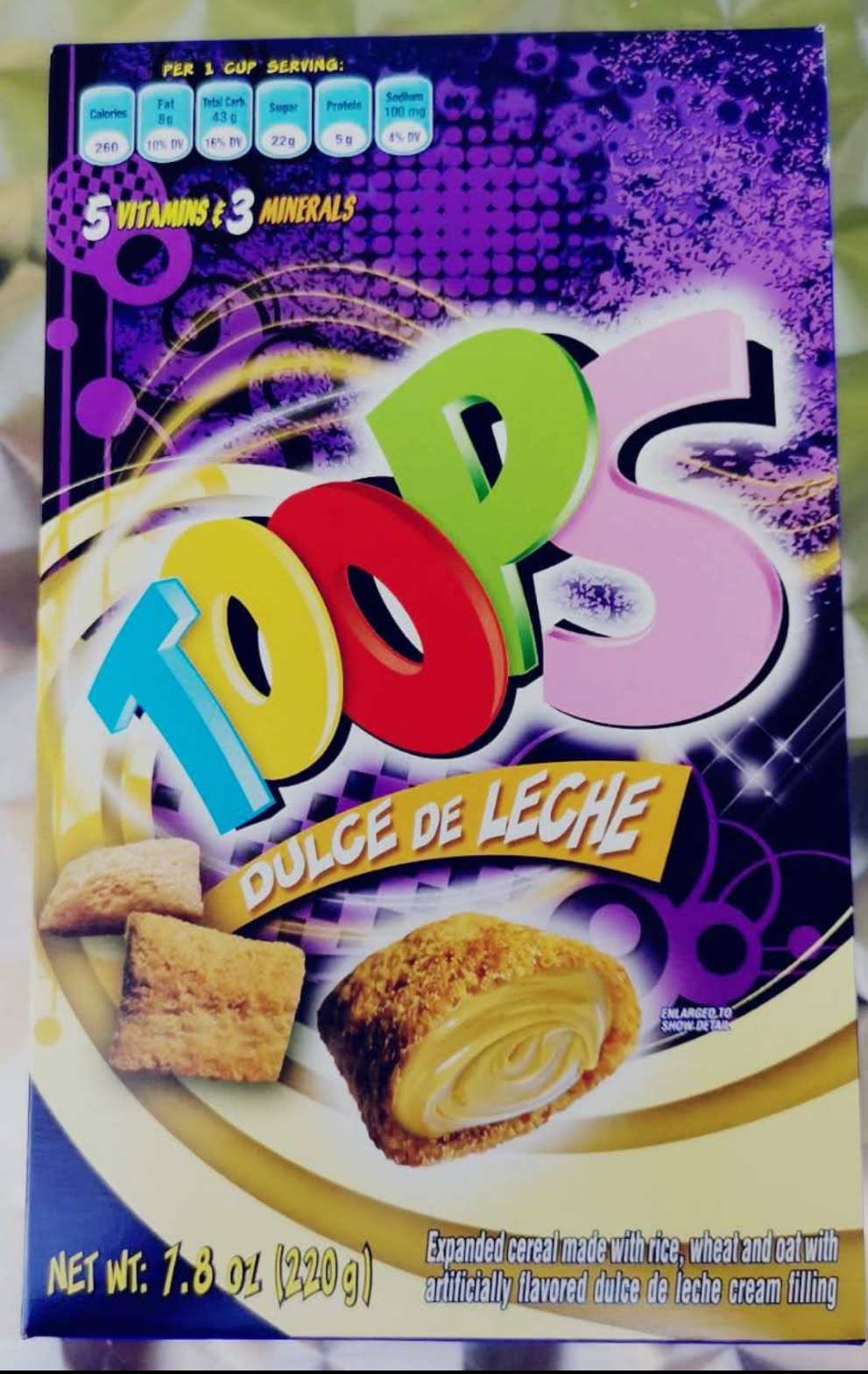 TOOPS DE DULCE DE LECHE 220g