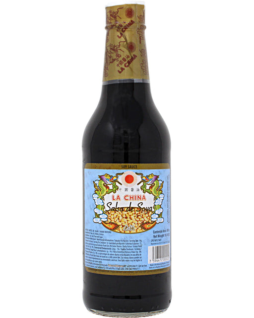 SALSA DE SOYA LA CHINA DE 300 ml