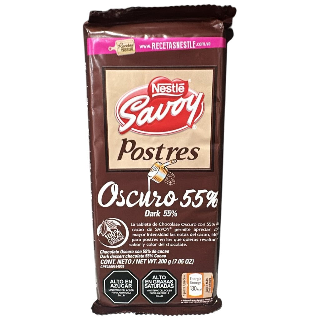CHOCOLATE POSTRES DARK 200 G