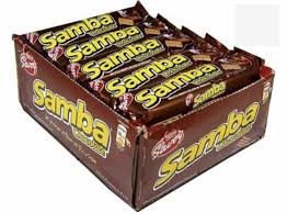 SAMBA DE CHOCOLATE 32 g, CAJA DE 20 UNIDADES