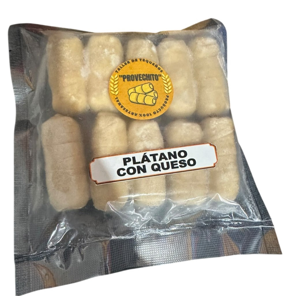 TEQUEÑOS PLATANO CON QUESO 10 UNI PROVECHITO