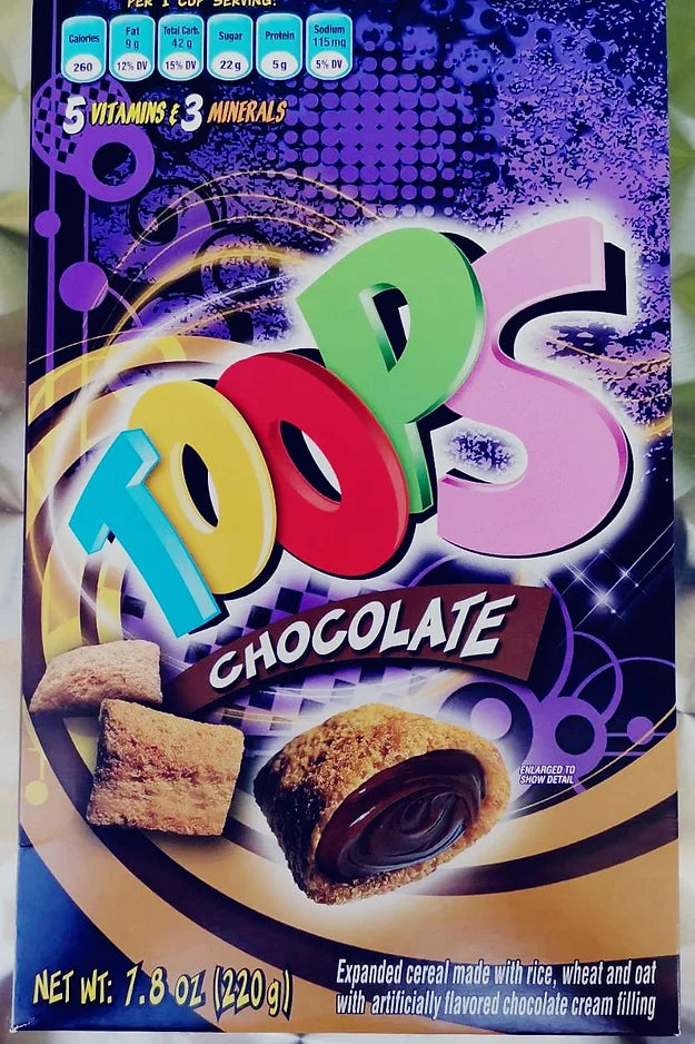 TOOPS DE CHOCOLATE 220g UN