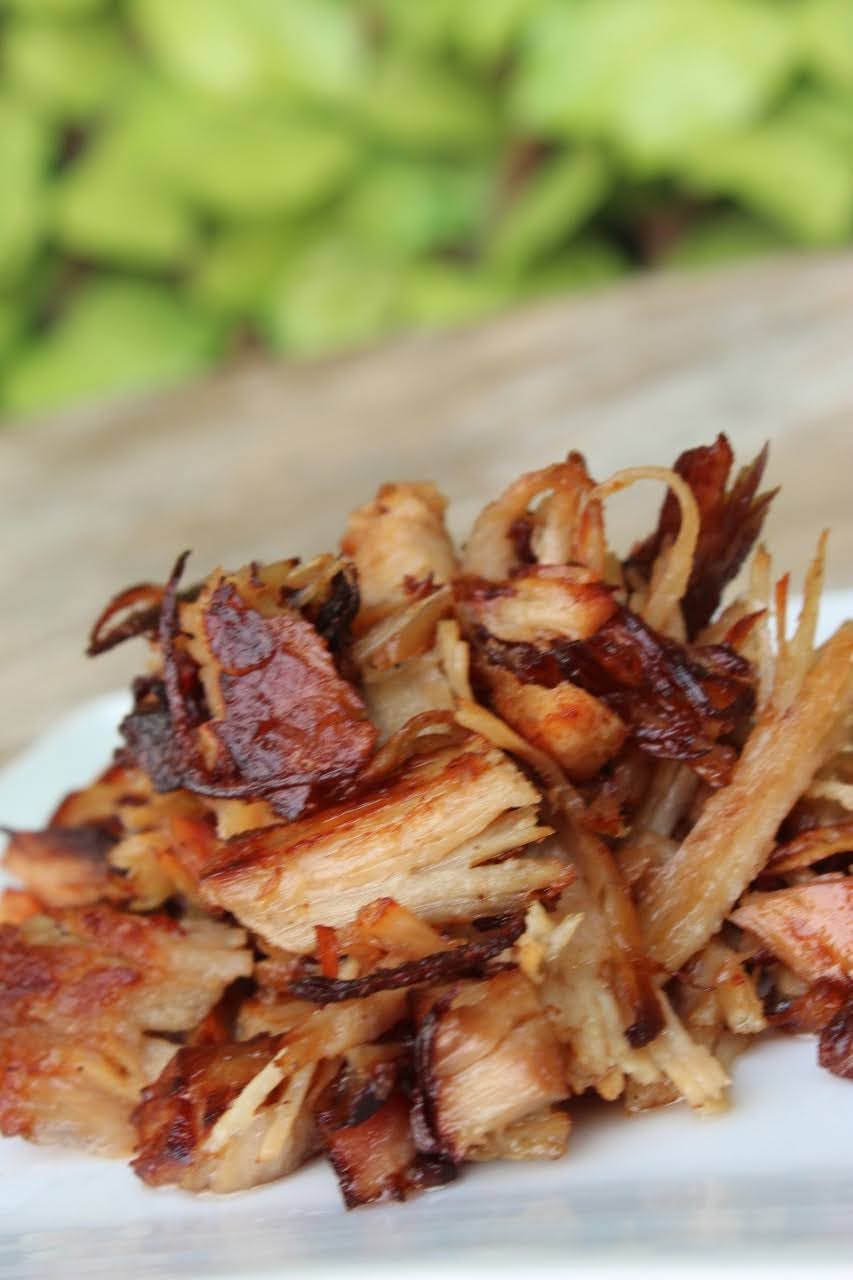 GUISO DE PERNIL DESMECHADO PARA SANDWICH O AREPA, PQTE DE 500 g