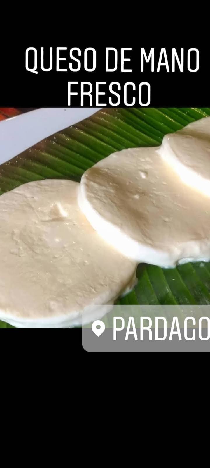 QUESO DE MANO 500 g (5 rodajas de 100 g)