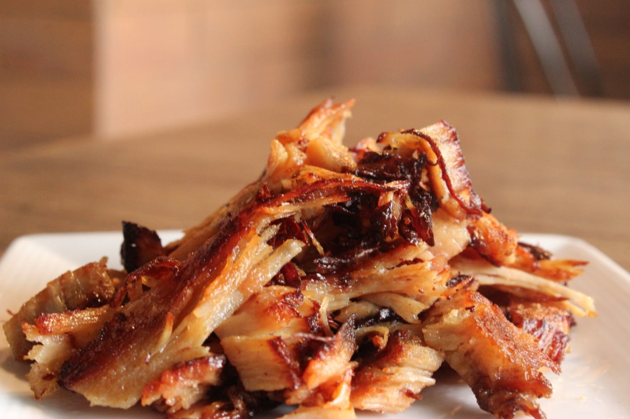 GUISO DE PERNIL DESMECHADO PARA SANDWICH O AREPA, PQTE DE 500 g