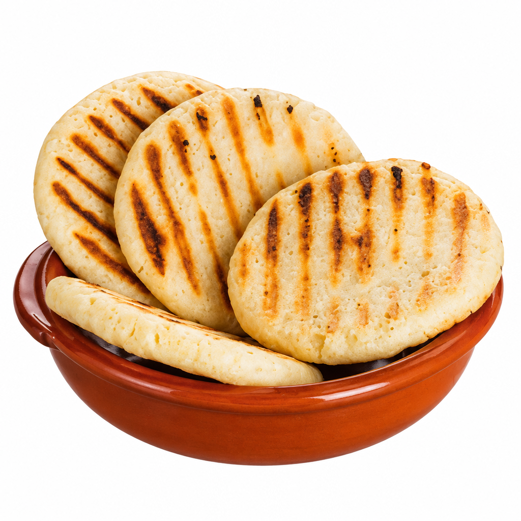 Arepas Viudas, 2 unidades congeladas