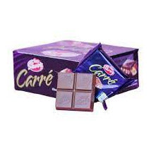 CARRÉ MINI AVELLANAS 25 g, CAJA DE 16 UNIDADES