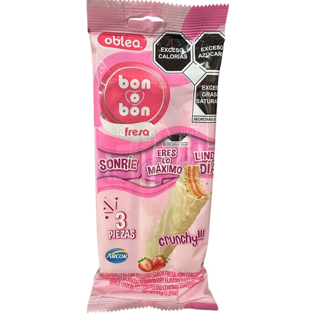 BON O BON GALLETA FRESA 3 UNI