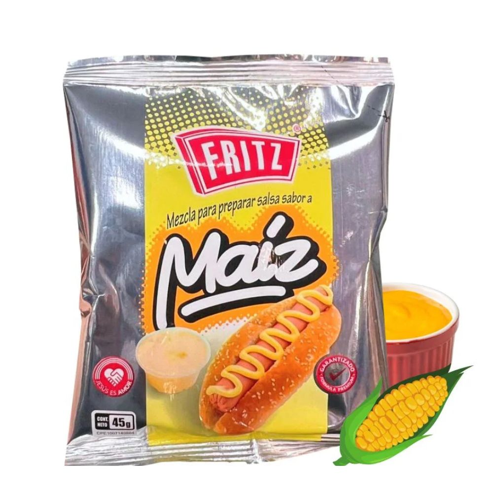 MEZCLA PARA SALSA SABOR MAÍZ 45 g FRITZ