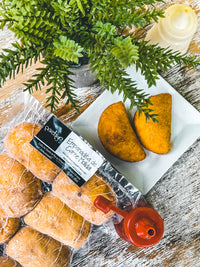 EMPANADITAS DE CARNE MECHADA PQTE DE 12 UN
