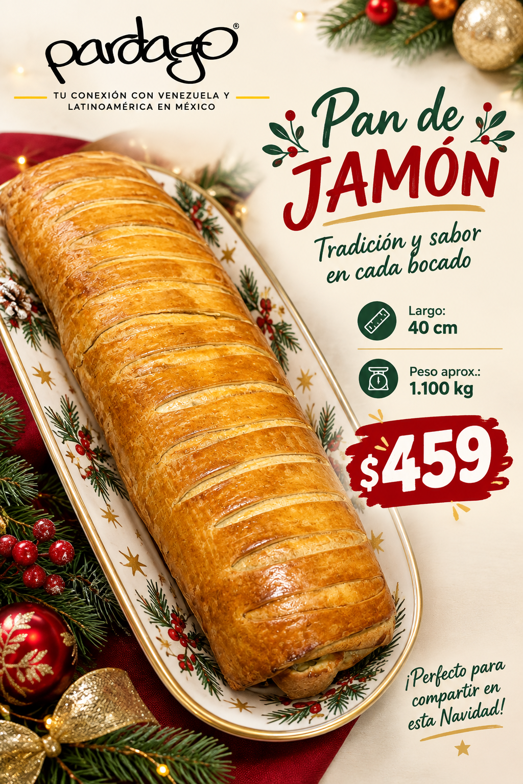 PAN DE JAMÓN UN