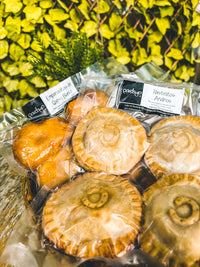 PASTELITOS DE CARNE MOLIDA PRE COCIDOS, PQTE DE 4 UNIDADES