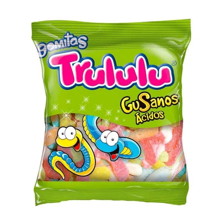 GOMITAS TRULULU GUSANOS ACIDOS 100G