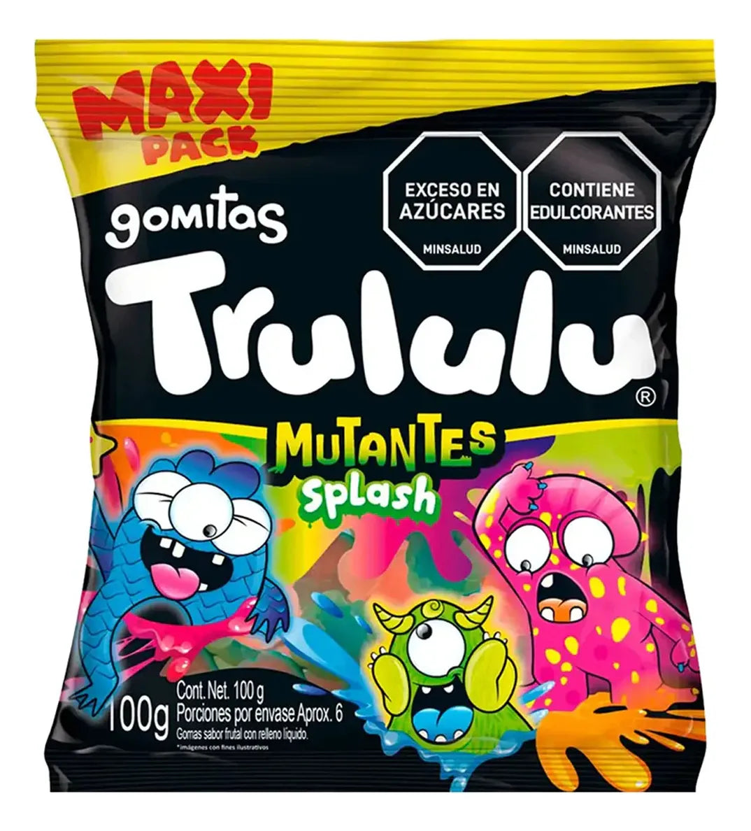 GOMITAS TRULULU MUTANTES SPLASH 100 g